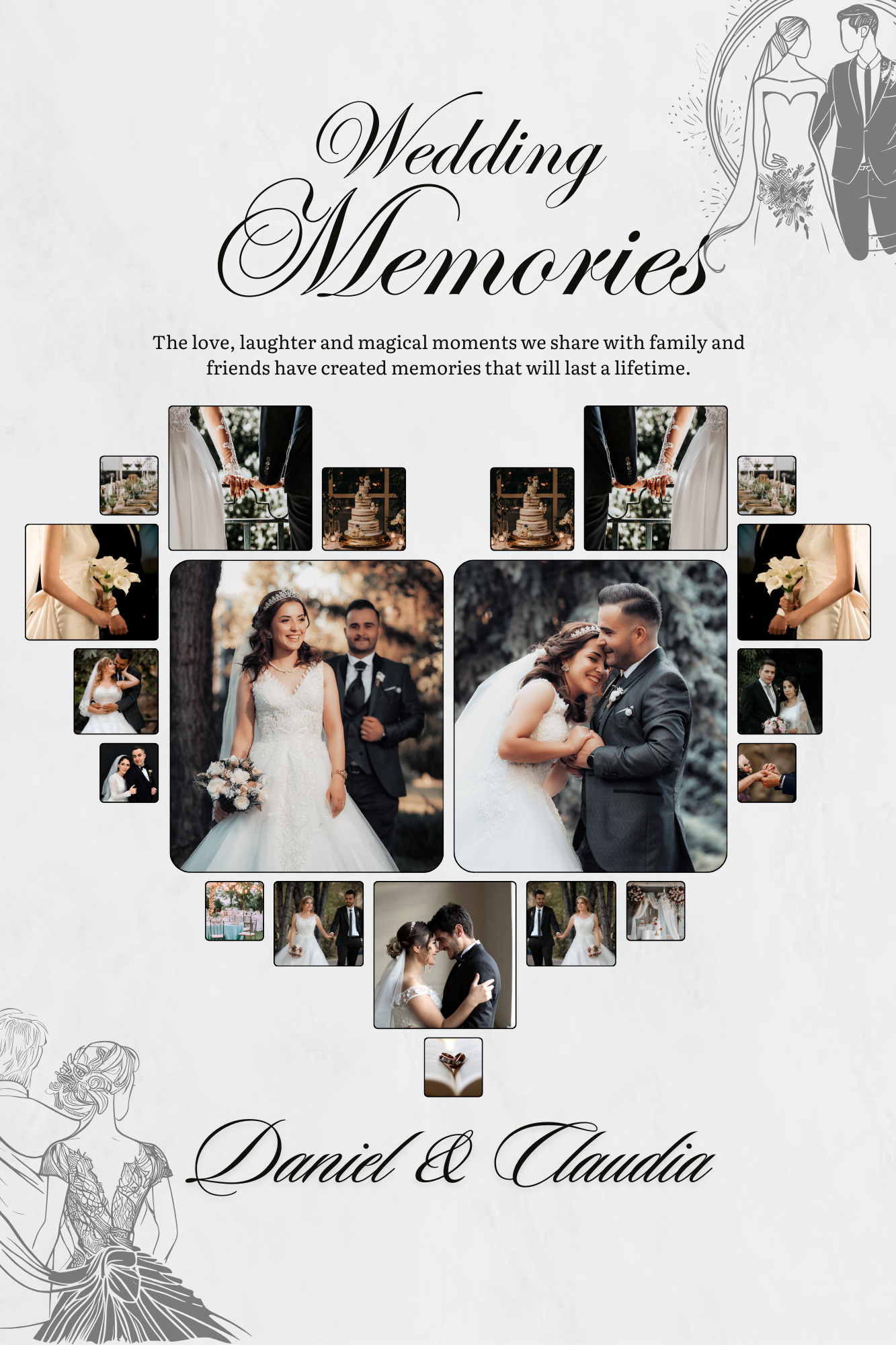 Anniversary Photo Frames