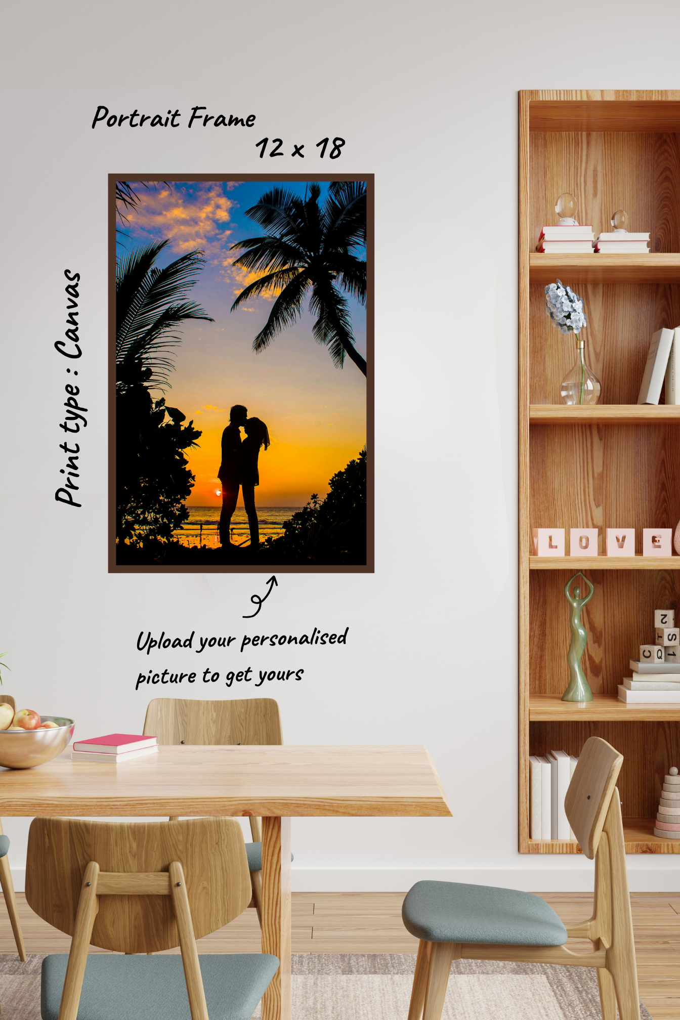 Landscape Wall Mounting Canvas Premium - 12x18