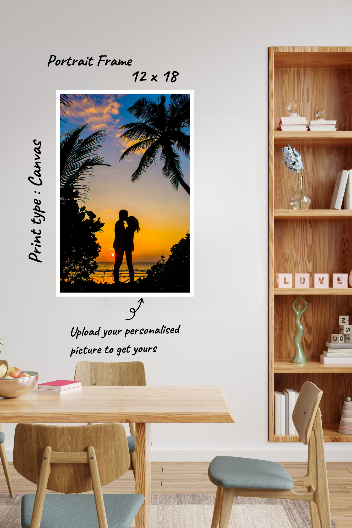 Landscape Wall Mounting Canvas Premium - 12x18