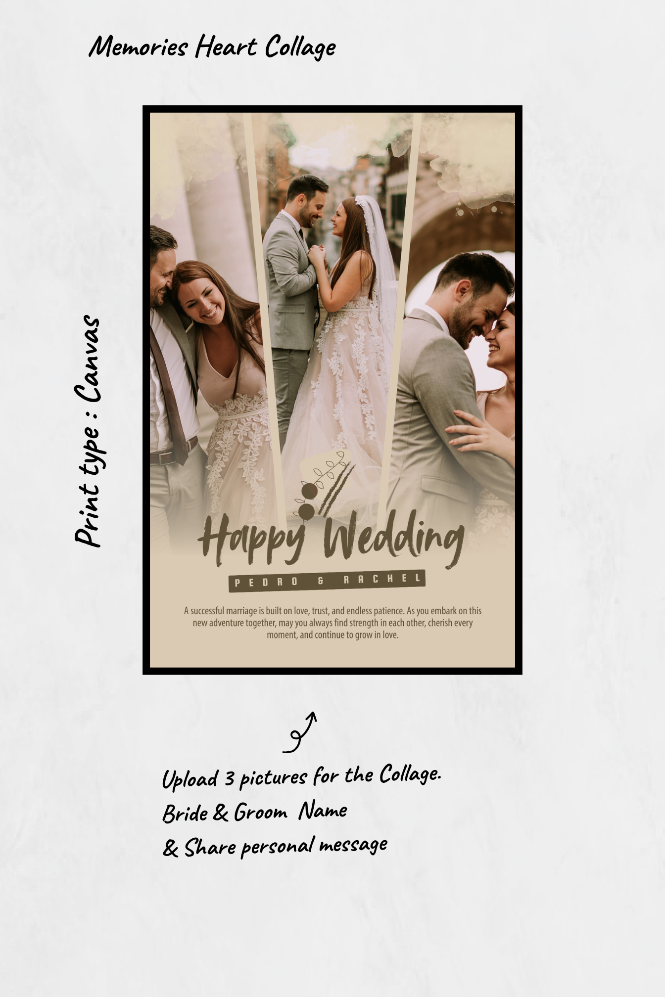 Because your love story deserves to be framed